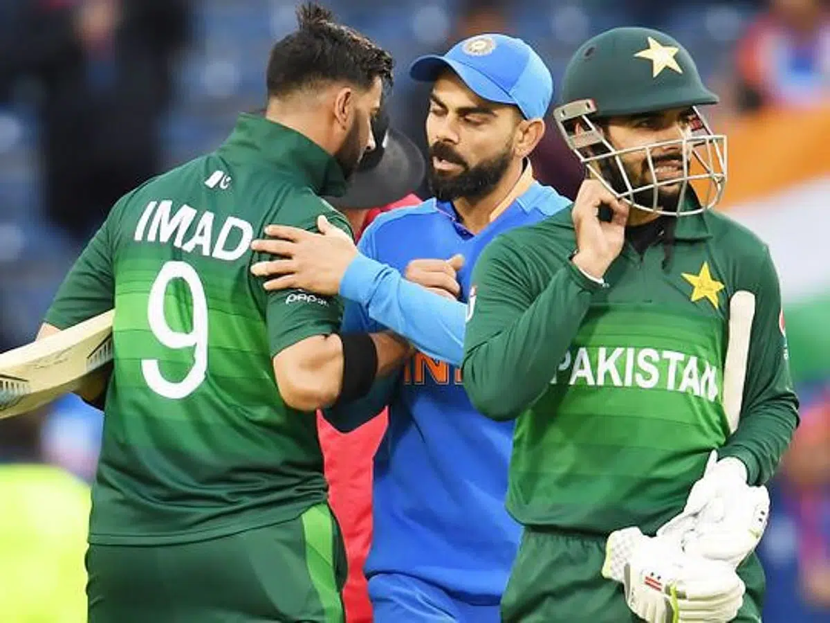 India vs Pakistan ICC Champions Trophy 2025 – Players in action