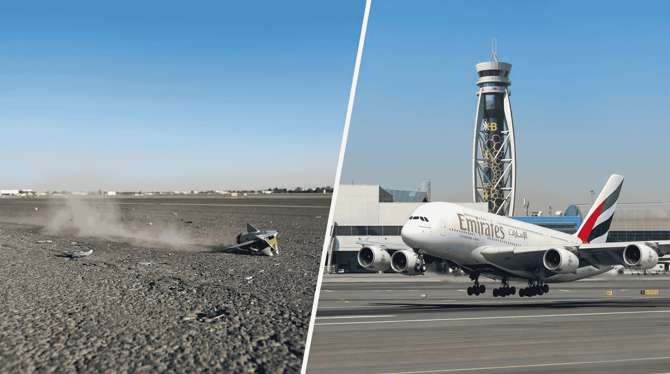 Dubai Airport drone incident