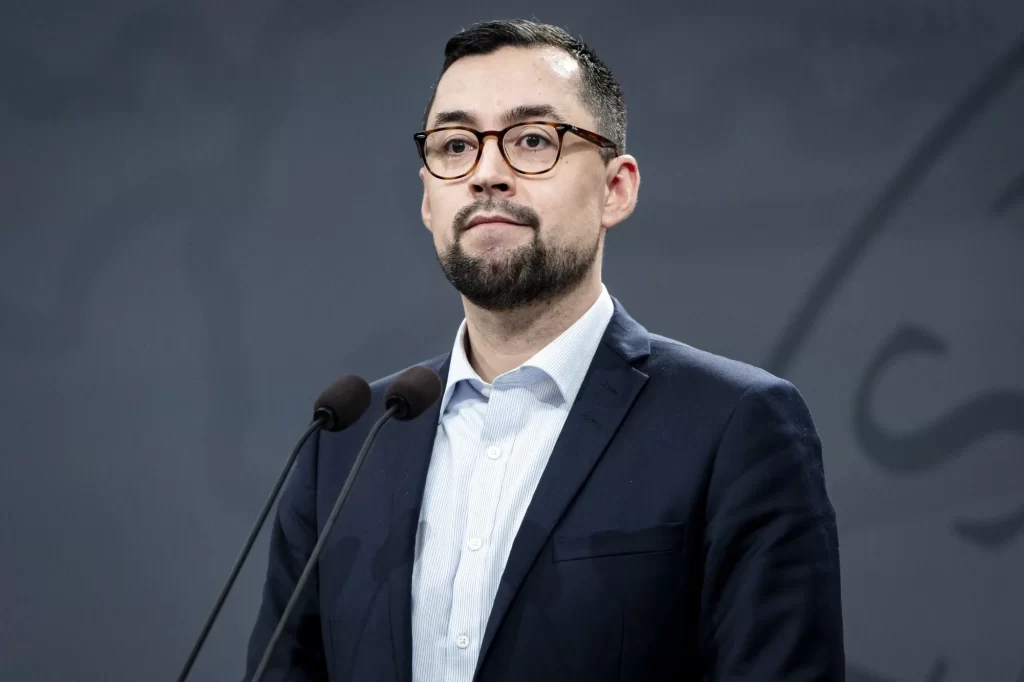 Greenland foreign minister Egede