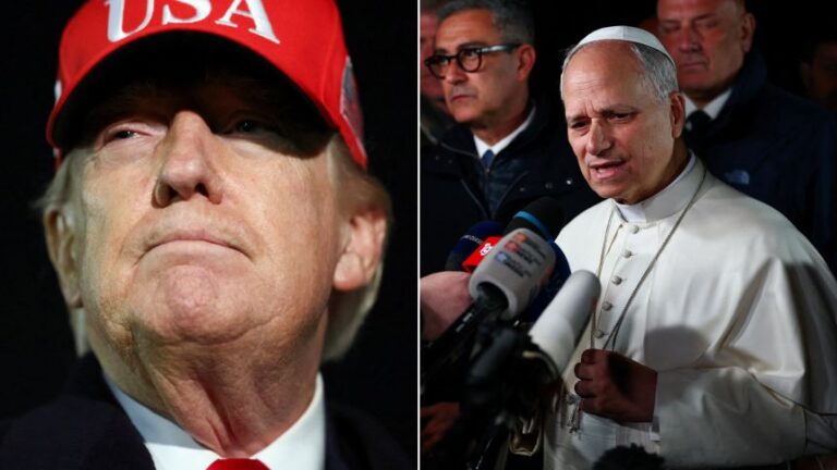Pope Leo Trump feud