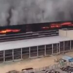 BYD parking garage fire